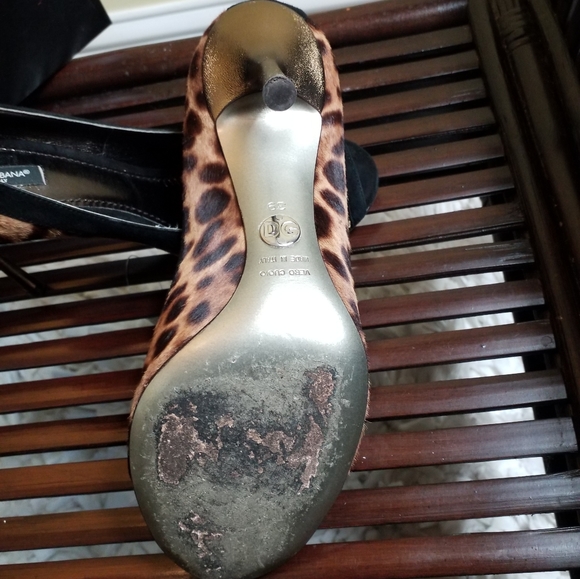 Dolce Gabbana Leopard Pumps - Picture 3 of 6